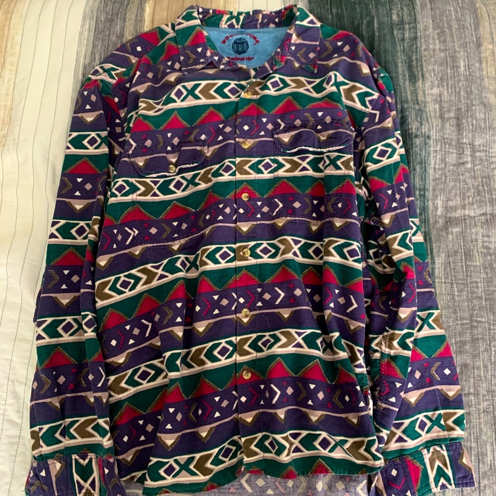 Woodhouse Multi-Patterned Long Sleeve Shirt